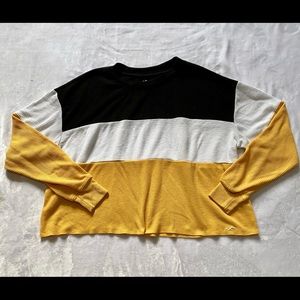 🌸 Hollister Color Block Sweater